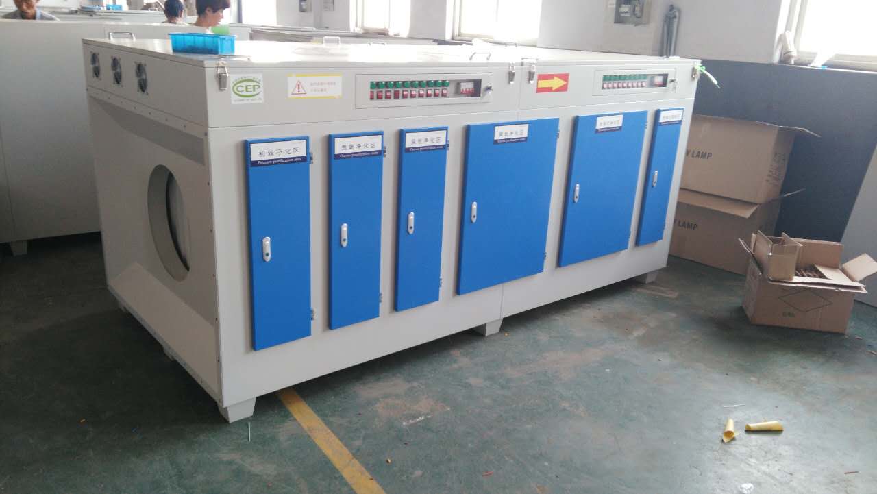 光解烤漆房废气处理技术的开发与应用